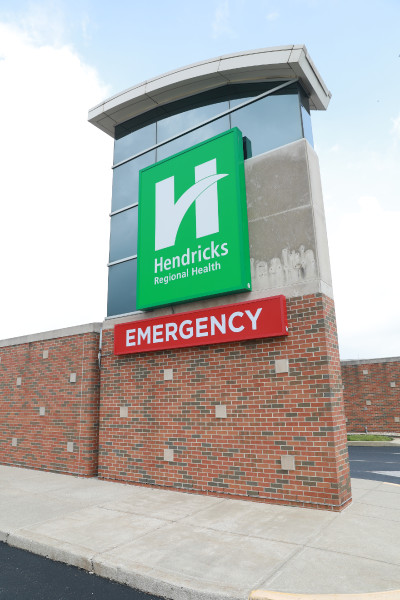 Exterior Hendricks ER sign