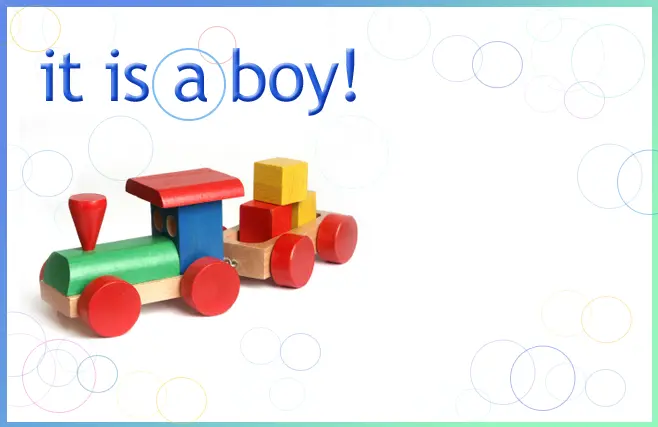 Its a boy - Train