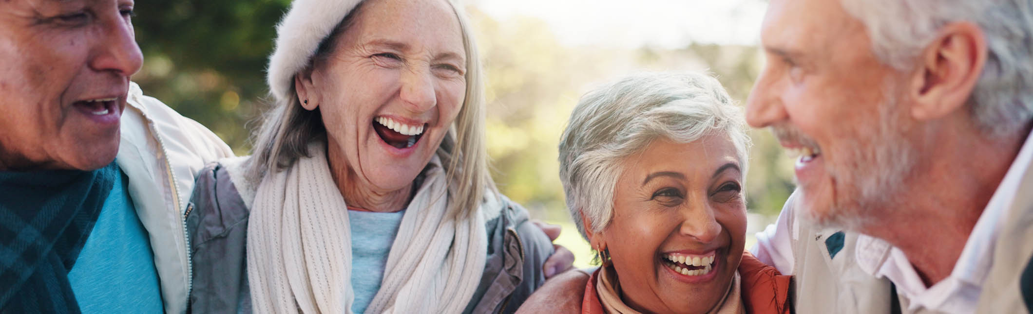 Group of Adults Smiling
