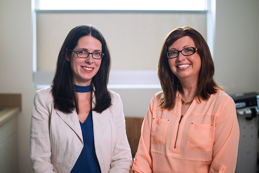 Dr. Anne Mattingly, M.D. of Hendricks Breast Center and Natalie